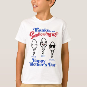 Mors dag tack för att du inte Svalt vår familj T Shirt