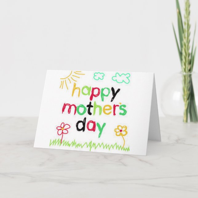 MORS DAG TILL BÄSTA MAMMA SOM JAG VET KORT (Framsida)