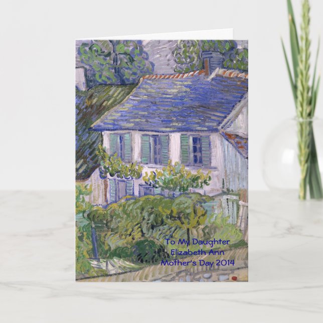 Mors dag till dotterkort kort (Framsida)