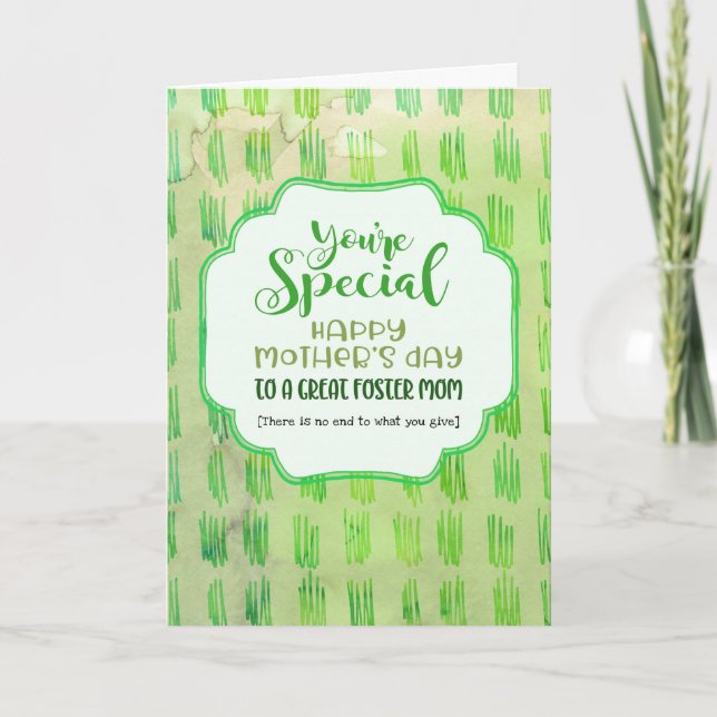 Mors dag till en sakkunnig vårdar mamman kort (Framsida)