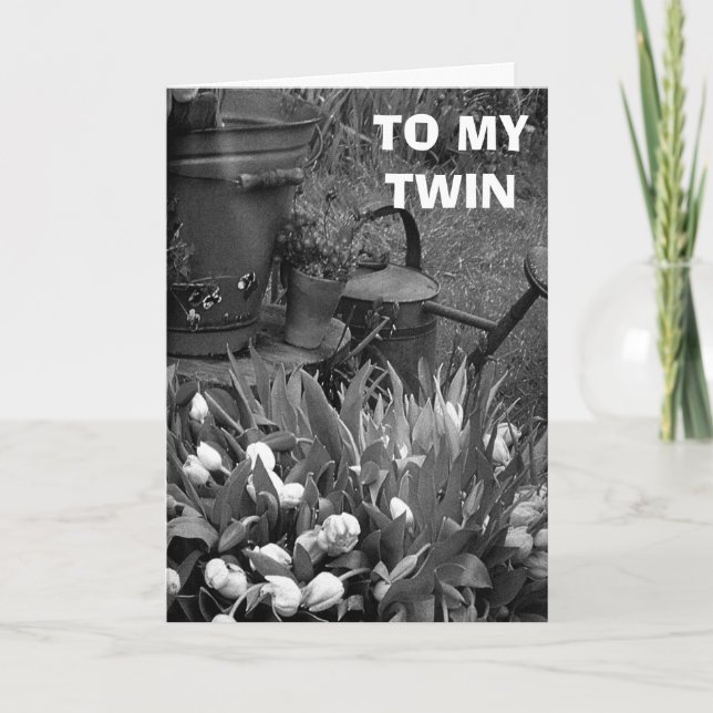 MORS DAG TILL EN SPECIELL TWIN I DITT LIV KORT (Framsida)