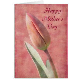 Mors dag Tulip Hälsningskort