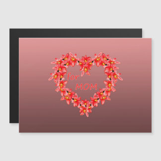 Mors dag - Tulpanhjärta för MAMMA - Ros | 