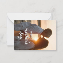 Mors dag utskrivbar anteckningskort