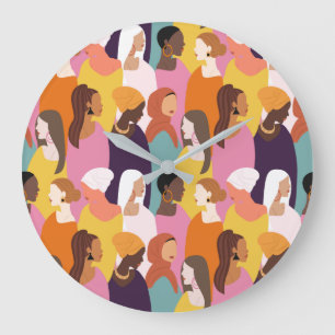 Mors dag Väggspärr Stor Klocka