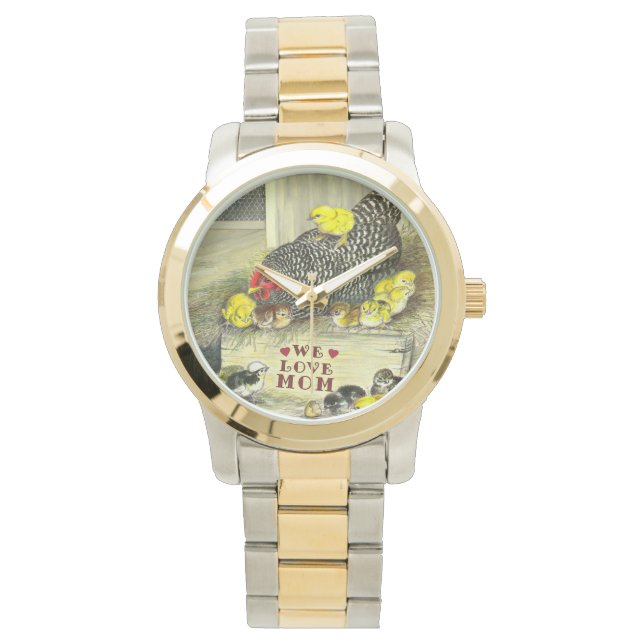 Mors dag: Vi Kärlek Mamma! Armbandsur (Framsida)