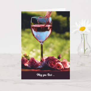 Mors dag Vin och Rosor Ro och Kort