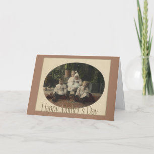 Mors dag Vintage Card Kort