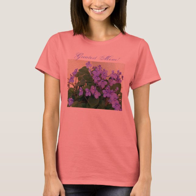 Mors dag Violets T-shirt (Framsida)
