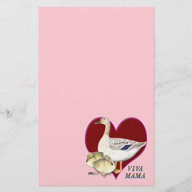 Mors dag: Viva Mamma! Brevpapper (Framsida)