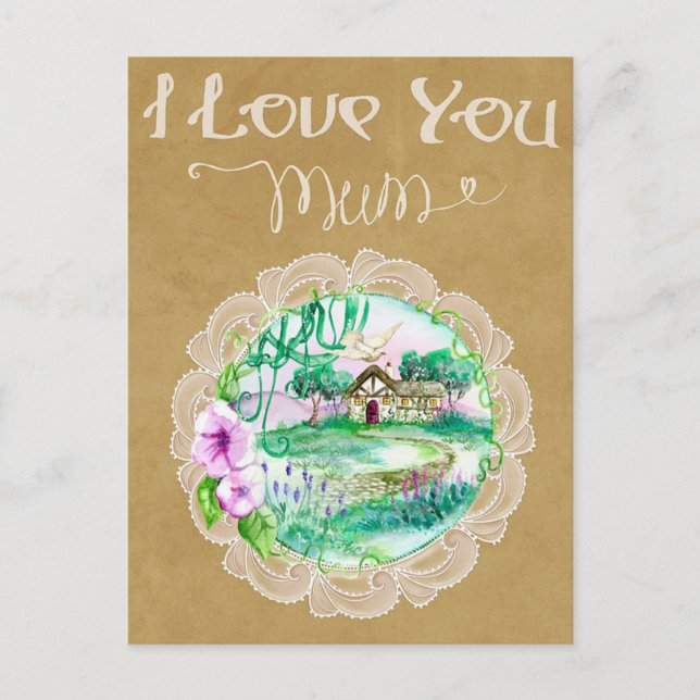 Mors dag vykort (Framsida)