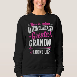 Mors dag What Världsmästare Grandma Ser L T Shirt