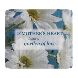 Mors dag White Daisys Garden Kärlek Blå himmel