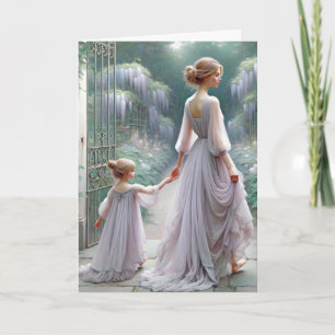 Mors dag Wisteria Garden Kort