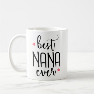 Mors daggåva - bäst Nana någonsin födelsedagg Kaffemugg