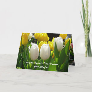 Mors dagkort för farmor från tusen dollar kort