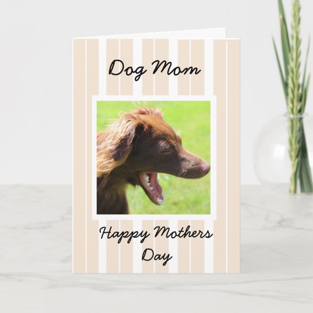 Mors dagkort för hundmammor kort (Framsida)