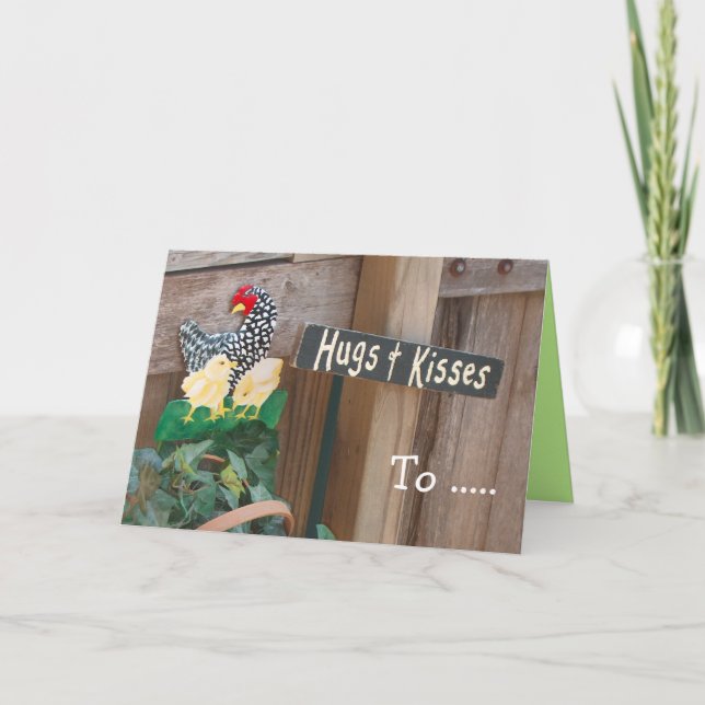 Mors dagkort "till för min fru" kort (Framsida)