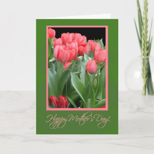 Mors Dags Blommor Kort