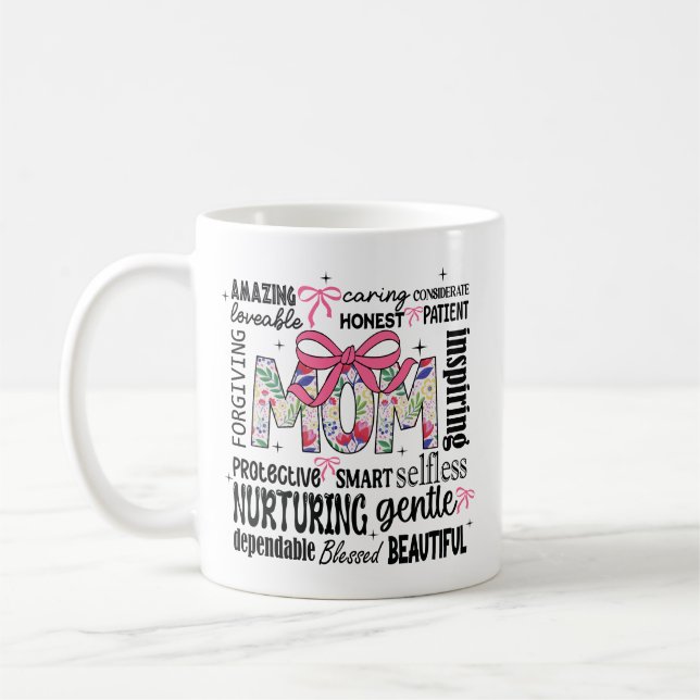Mors Dags Ordkonst Kaffemugg (Vänster)