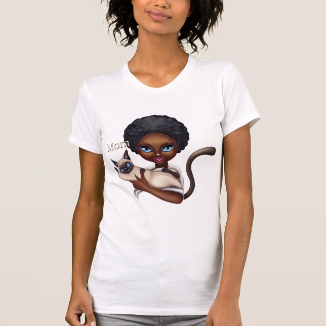 Mors dags T-shirt, T-shirt 4 Mamma (Framsida)