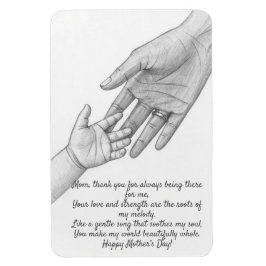 "Mor's Day Greeting Card - I Kärlek You Mamma Magnet