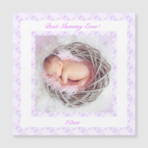 Mor's Day Lilac Rosa Best Mummy - fotogåva