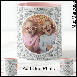 Mor's Day Mamma, Luxury Modern Mönster C555 Photo Mugg