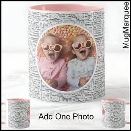 Mor's Day Mamma, Luxury Modern Mönster C555 Photo Mugg