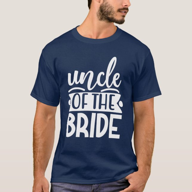 Mors eller fars bror Bröllop och Svärmorsfest Matc T Shirt (Framsida)