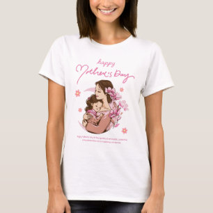 "Mor's Embrace - Lycklig Mor's Day Art" T Shirt