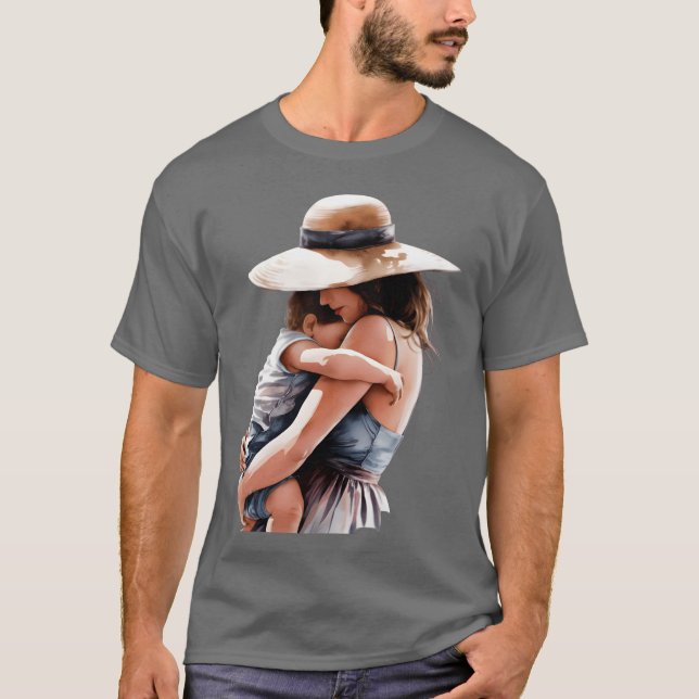 Mor's Embrace-vänner T Shirt (Framsida)