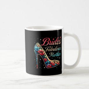 Mors fantastiska brud blomsterglada bröllop kaffemugg