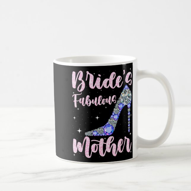 Mors fantastiska brud lyckliga bröllop gift dag kaffemugg (Höger)