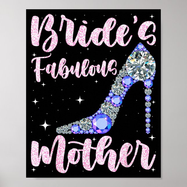 Mors fantastiska brud lyckliga bröllop gift dag poster (Framsidan)