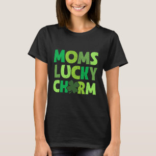 Mors Lucky Charm Irländska Klöver Barn Pojke Flick T Shirt