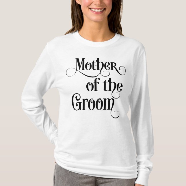 Mors till brudgummen t shirt (Framsida)