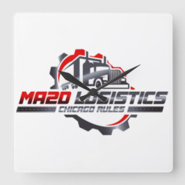 MORSA2D LOGISTIK  FYRKANTIG KLOCKA