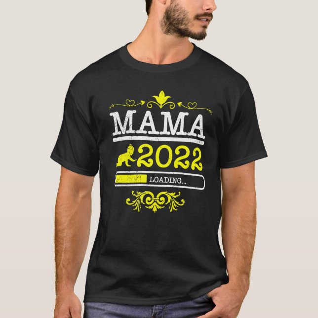 Morsa 2022 Mor-lastad Gravid T Shirt (Framsida)
