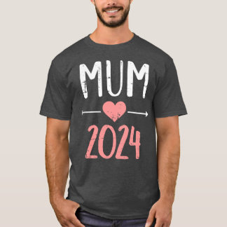Morsa 2024 för meddelande om gravid 1 t shirt