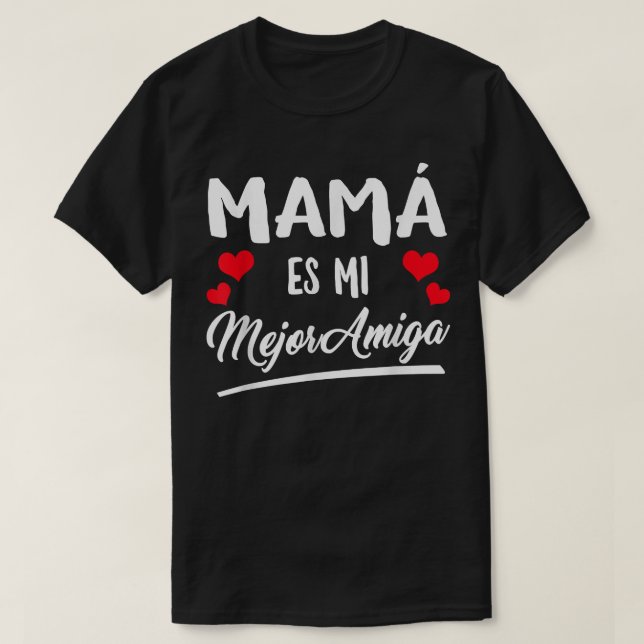 Morsa är min bästa vän Bff Mami Mor T Shirt (Design framsida)