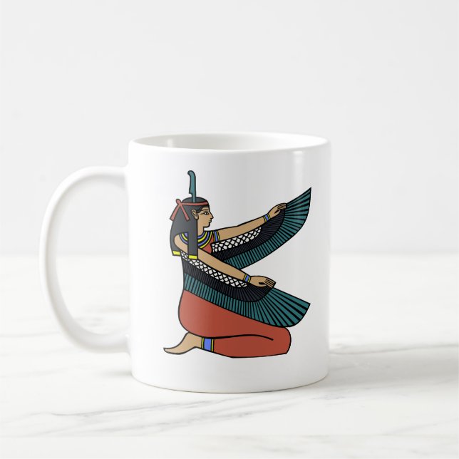 Morsa’at (egyptiska gudinna) kaffemugg (Vänster)