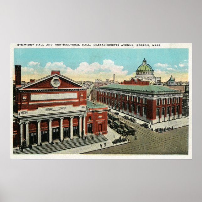 MORSA Avenue View of Symphony, Horticultural Poster (Framsidan)