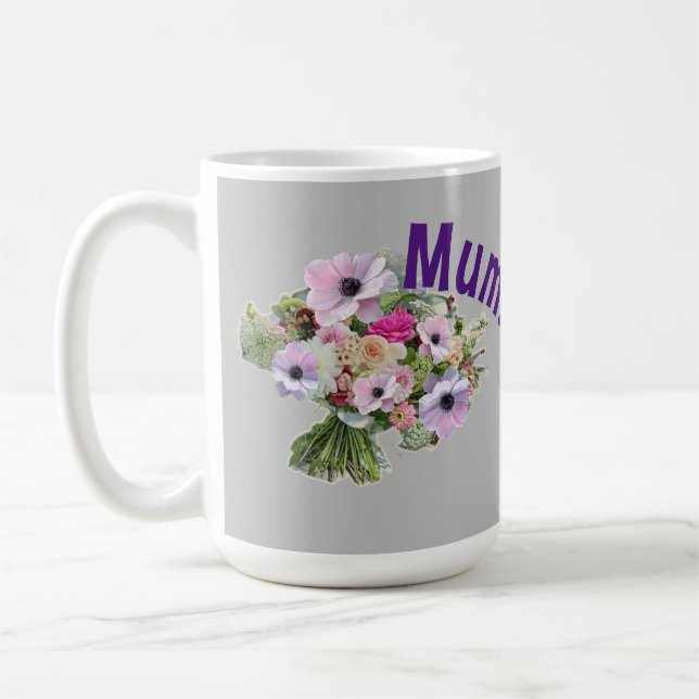 Morsa! Blommor Kaffemugg (Vänster)