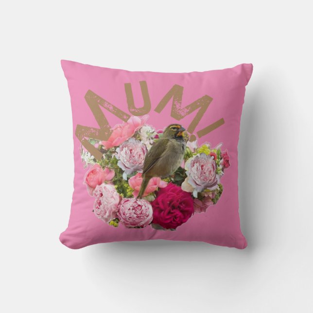 Morsa! Blommor Kudde (Framsida)