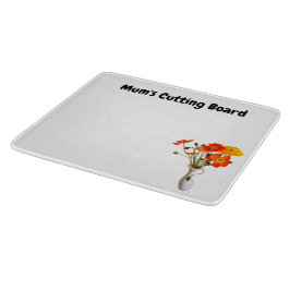 Morsa Cshing Board med vas Poppies