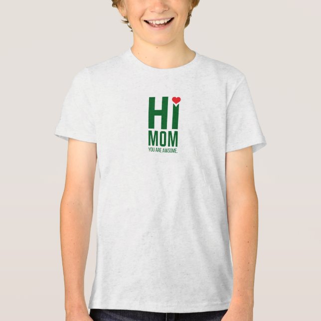 "Morsa, du är Fantastisk" T Shirt (Framsida)