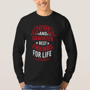 Morsa Famille Grand Far och Dotter, bästa vänner T Shirt