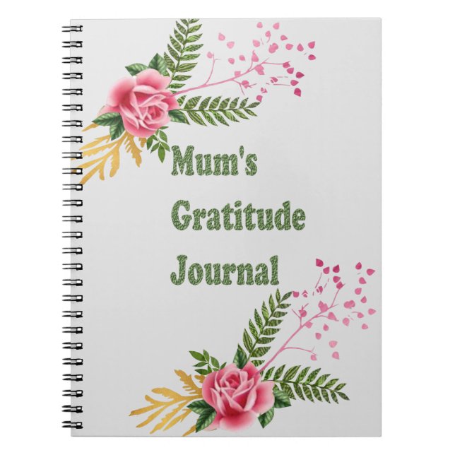 Morsa Gratitude Journal Anteckningsbok (Framsidan)