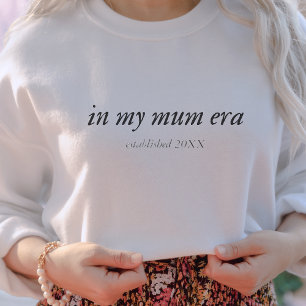 Morsa Jumper Gift Personlig Gift för Morsa T Shirt
